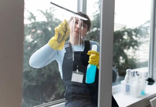 Nettoyage de vitres intérieures et extérieures à Marchenoir